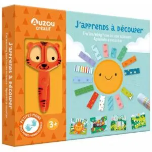 COFFRET D'ARTISTE - J'APPRENDS A DECOUPER - AUZOU