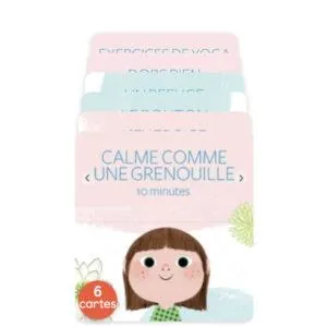 CARTE YOTO : CALME ET ATTENTIF COMME UNE GRENOUILLE - 5/10 ANS