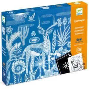 COFFRET CYANOTYPE - SAVANE NOCTURNE - DJECO