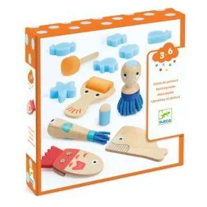 COFFRET CURIEUX : OUTILS POUR PEINDRE - DJECO