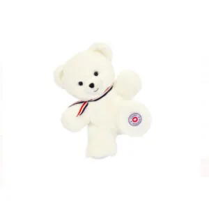 PELUCHE OURS ARTICULE FLOCON 25 CM - L'OURS FRANCAIS