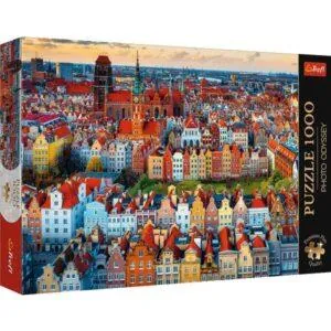 PUZZLE TREFL PHOTO ODYSSEE : VUE DE GDANSK POLOGNE - 1000 PIECES