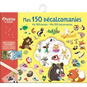 POCHETTE D'ARTISTE - 150 DECALCOMANIES + DECOR - AUZOU