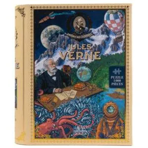 PUZZLE MIRALUDO - LA GALERIE DES LEGENDES : JULES VERNE - 1000 PIECES