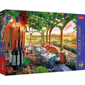 PUZZLE TREFL TEA TIME : VIGNOBLE ITALIEN - 1000 PIECES