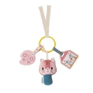 TROUSSEAU DE CLEF JARDIN JEANNE LE CHAT - LILLIPUTIENS