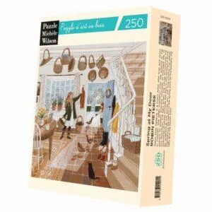 PUZZLE BOIS WILSON - R. PIETERSE : LE PRINTEMPS A MA PORTE - 250 PIECES