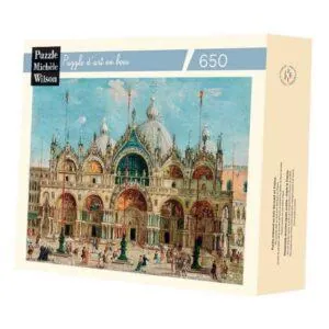 PUZZLE BOIS WILSON : LA BASILIQUE SAINT MARC - 650 PIECES