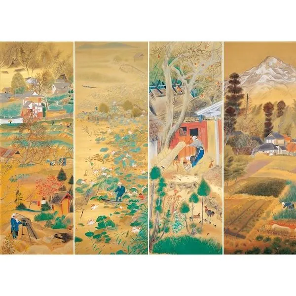 PUZZLE BOIS WILSON - OCHIAI ROFU : LES ENVIRONS DE KYOTO - 650 PIECES – Image 2