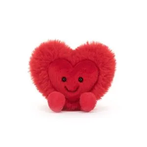 PELUCHE PETIT COEUR ROUGE BEATIE - JELLYCAT