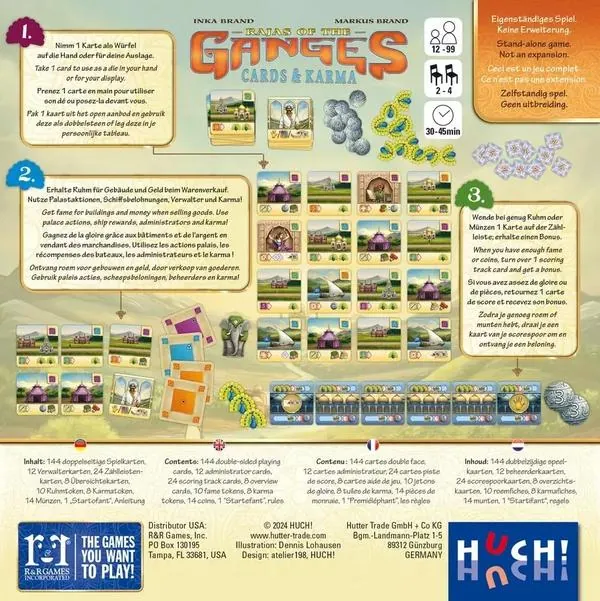 RAJAS OF THE GANGES - CARDS & KARMA