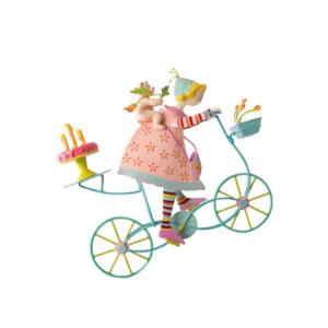MOBILE TRIPLETTE GATEAU ROSE - L'OISEAU BATEAU