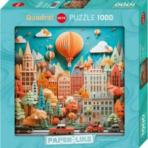PUZZLE HEYE PAPER LIKE - V. GAVRILOSKI : TOWNSCAPE - 1000 PIECES