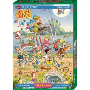 PUZZLE HEYE TAKE A TRIP : AVEC MARINO DEGANO - 500 PIECES