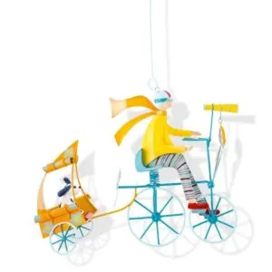 MOBILE TRIPLES CHIEN JAUNE - L'OISEAU BATEAU