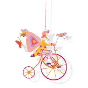 MOBILE TRIPLETTE AILEE ROSE - L'OISEAU BATEAU