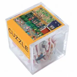 PUZZLE CUBE BOIS WILSON - C. SAUBRY : SHAKESPEARE - 30 PIECES