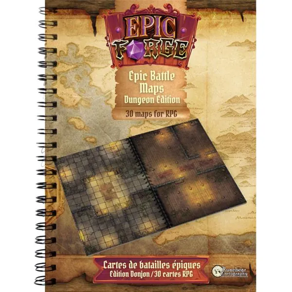 Livre plateau de jeu - Donjons