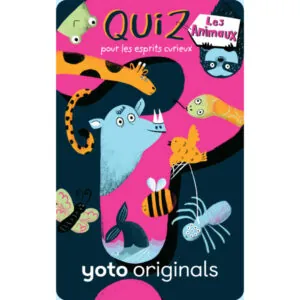 CARTE YOTO : QUIZ POUR LES ESPRITS CURIEUX - LES ANIMAUX - 5/10 ANS