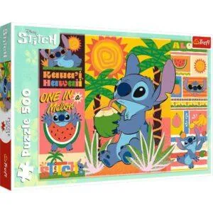 PUZZLE TREFL DISNEY : VACANCES AVEC STITCH - 500 PIECES