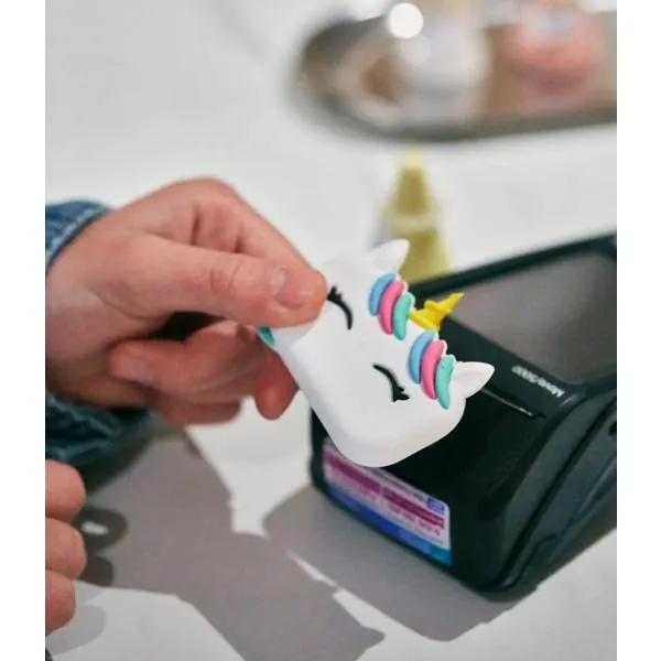 PORTE MONNAIE SANS CONTACT : LICORNE - MONEY WALKIE – Image 2