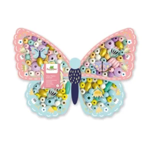COFFRET DE PERLES BOIS PAPILLON - SYCOMORE