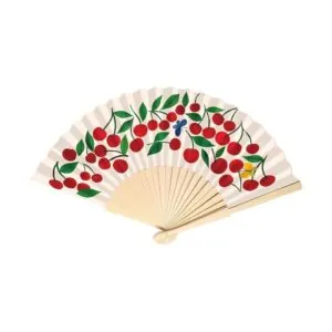 EVENTAIL LE TEMPS DES CERISES - CARTE D'ART