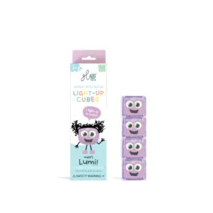 JOUET DE BAIN - CUBES VIOLETS LILA - GLO PALS