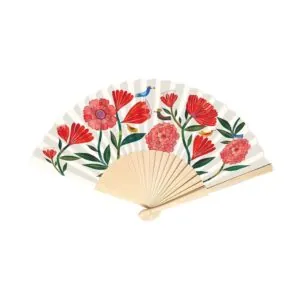 EVENTAIL PIVOINES - CARTE D'ART