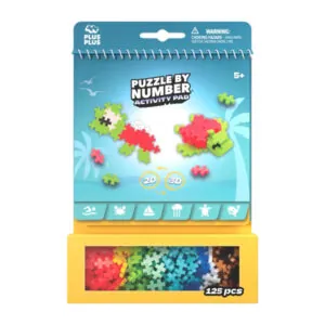PLUS PLUS - BLOC D'ACTIVITES OCEAN - 125 PIECES