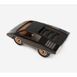 PLAYFOREVER - VOITURE UFO CANNONE NOIR - 17 CM