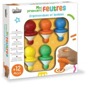 COFFRET MES PREMIERS FEUTRES X5 - CREALIGN