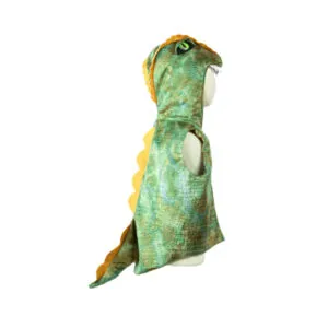 GILET AVEC CAPUCHE DINOSAURE 5/6 ANS - GREAT PRETENDERS