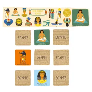 MON MEMORY EGYPTE 32 PIECES - CARTES D'ART