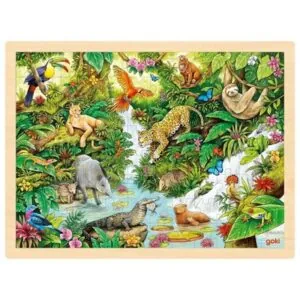 PUZZLE GOKI : ANIMAUX D'AMERIQUE DU SUD - 96 PIECES