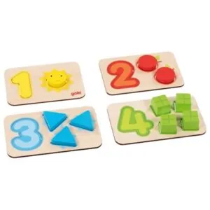 PUZZLE CHIFFRES ET ASSOCIATIONS D'IMAGES - GOKI
