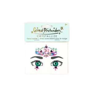 STRASS AUTOCOLLANTS VISAGE PRINCESSE - GREAT PRETENDERS