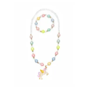 ENSEMBLE COLLIER ET BRACELET LICORNE - GREAT PRETENDERS