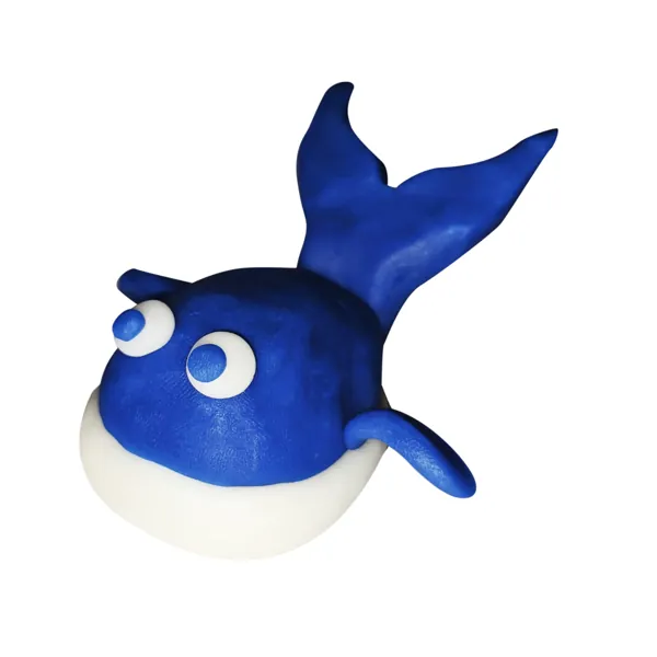 KIT A FABRIQUER MA BALEINE EN PATE A MODELER - PATACREER – Image 2