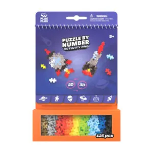 PLUS PLUS - BLOC D'ACTIVITES ESPACE - 125 PIECES