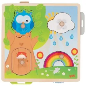 PUZZLE ENCASTREMENT IMAGES CACHEES METEO - GOKI