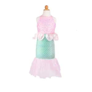 ROBE DE SIRENE MISTY ROSE 5/6 ANS - GREAT PRETENDERS