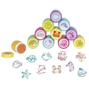 TAMPON ENCREUR ANIMAUX MARIN - GOKI