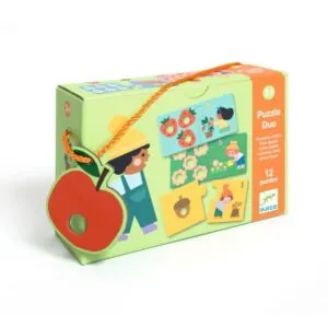 PUZZLE DJECO DUO : PREMIERS CHIFFRES - 2 PIECES