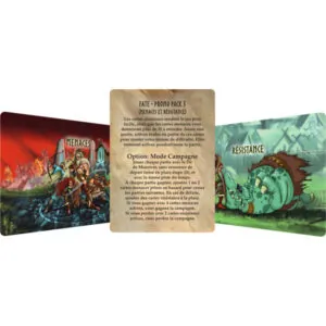FATE - LES DÉFENSEURS DE GRIMHEIM - PROMO 3 MENACES ET RESISTANCE PACK