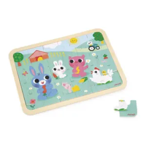 PUZZLE JANOD : A LA FERME - 24 PIECES