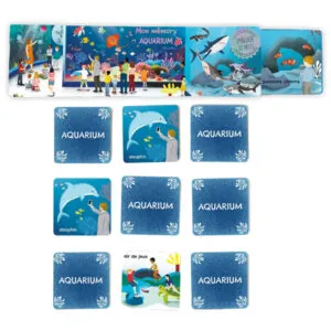 MON MEMORY AQUARIUM 32 PIECES - CARTES D'ART