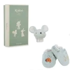 COFFRET BRACELET SONORE ET CHAUSSONS SOURIS - KALOO