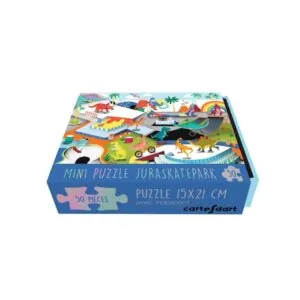 MINI PUZZLE CARTES D'ART : JURA SKATEPARK - 50 PIECES