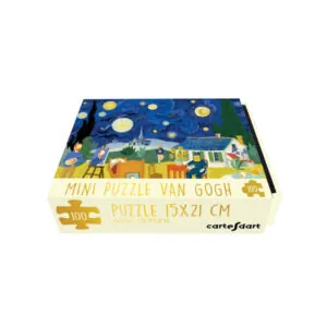 MINI PUZZLE CARTES D'ART : VAN GOGH - 100 PIECES